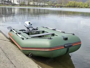 Barca gonflabila Kolibri+motor barca Honda BF2.3cizma scurta 2.3 CP 4T