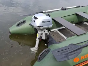 Barca gonflabila Kolibri+motor barca Honda BF2.3cizma scurta 2.3 CP 4T - imagine 5
