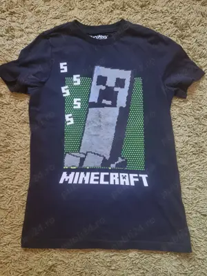 Tricou Minecraft cu paiete reversibile 11-12 ani