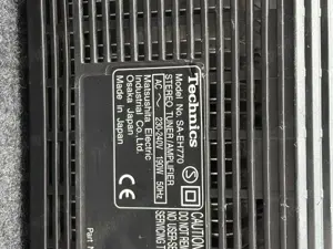 Amplificator-statie TECHNICS-made in Japan - imagine 2
