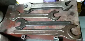 Vand leviere auto,trusa tinichigiu,chei fixe mari,chei reglabile si diverse scule. - imagine 4