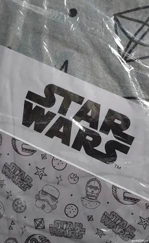 lenjerie pat star wars bumbac nou