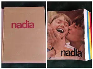 Album de colecție semnat Nadia Comăneci 1977 editura Sport Turism  - imagine 3
