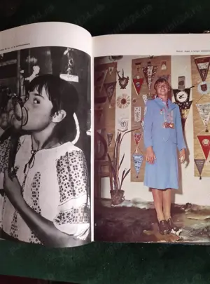 Album de colecție semnat Nadia Comăneci 1977 editura Sport Turism  - imagine 5