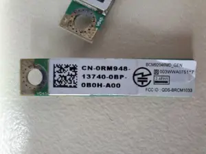 Dell WiFi 365 Bluetooth CN-0RM948 N5010 N7010 N4030 N4050 N5030 M6500 - imagine 2