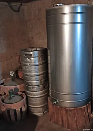 Palinca de Prune de Salaj 52 grade, Tuleu Romanesc 2024, Productie Proprie, Livrare Rap