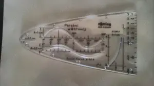 Vand plansa de desen ROTRING profil A4 +3 sabloane + 3 echere - imagine 5