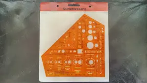 Vand plansa de desen ROTRING profil A4 +3 sabloane + 3 echere - imagine 4