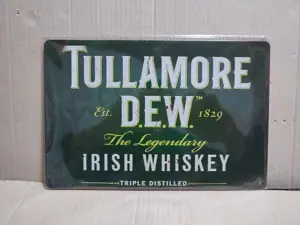 Placute metalice decorative, reclama a unor marci, 30x20 cm - imagine 2