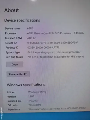 Phenom II X4 965 ,3,4ghz,GT730 2GB - imagine 5
