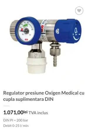 Manometru oxigen medicinal