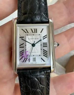 Cartier Tank Must 41 mm Argintiu White Dial AF MY9015
