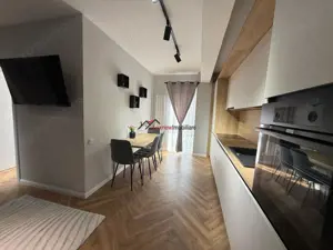 Comision 0%. Apartament la cheie lux, living si bucatarie, 2 dormitoare, dressing si gradina 10 mp. - imagine 5