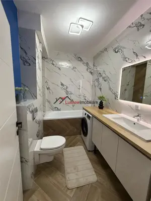 Comision 0%. Apartament la cheie lux, living si bucatarie, 2 dormitoare, dressing si gradina 10 mp. - imagine 13