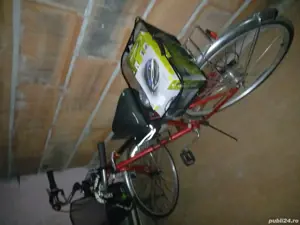 pt GLOVO bicicleta Swing americana,  casca albastra si pompa - imagine 4