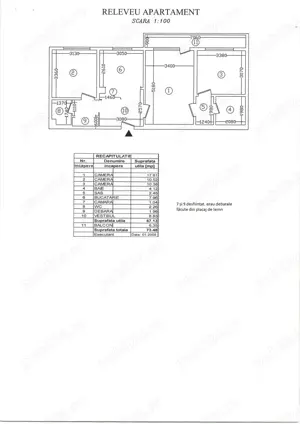 Vanzare apartament 3 camere semidecomandat - imagine 5