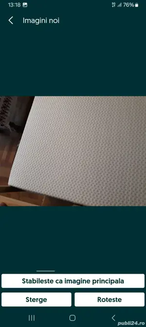 Topper cu memorie Jisk 140x200  - imagine 5