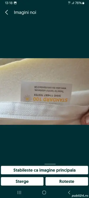 Topper cu memorie Jisk 140x200  - imagine 3