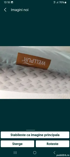 Topper cu memorie Jisk 140x200  - imagine 2