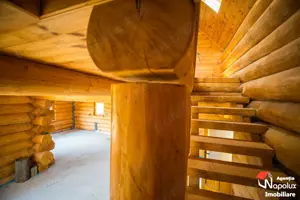 Exclusivitate! Casa din busteni intregi in Chinteni - imagine 3