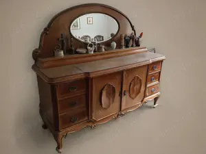 Set mobila sufragerie stil Biedermaier vintage retro veche