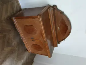 Set mobila sufragerie stil Biedermaier vintage retro veche - imagine 3