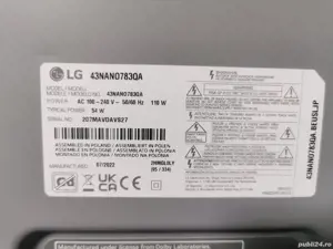 tv led smart lg nanocell 43nano783qa spart - imagine 2