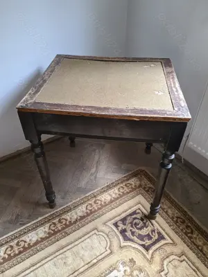 Masa poker carti retro vintage