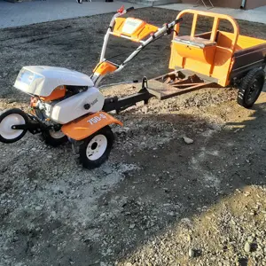 Vând motocultor pe benzina cu toate utilajele  - imagine 2