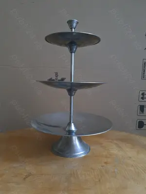 Fructiera platouri etajate inox - imagine 2