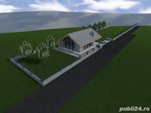 Teren  pt casa la lac cu vedere la lac -com Geaca jud Cluj