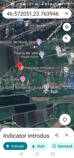 Vand 1500 MP teren intravilan în Turda,str Romana  - imagine 2