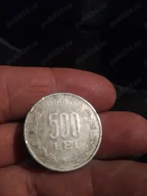 Moneda 500 lei 1999 anul