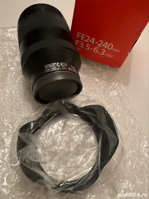 Obiectiv foto Sony Sel 24240 24-240 mm + parasolar - imagine 2