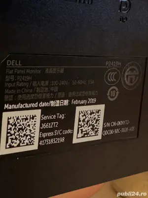 Monitor Dell led 24'' full hd usb3 - imagine 3