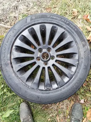 Se vinde,set jante+ cauciucuri noi 235-50-R17 - imagine 5