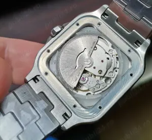 Santos de Cartier 39mm Automatic japonez Miyota 8215 - imagine 5