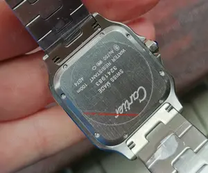 Santos de Cartier 39mm Automatic japonez Miyota 8215 - imagine 3