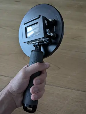 Dome subacvatic Shoot compatibil GoPro Hero 5   6   7 Black + Maner - imagine 4