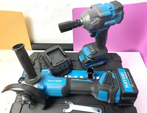 Set Hayami: Polizor + Cheie Impact 2x88V 6.0Ah 