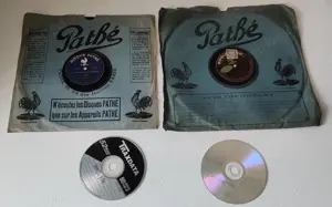 Disc de colecție Pathé pt Patefon Gramofon Stare Excepțională Retro