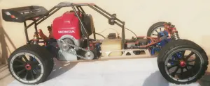 Automodel Amewi Pitbull X, modificat, motor Honda 4T - imagine 4