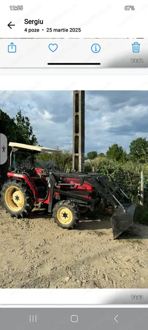 Vand tractor Mitsubishi 