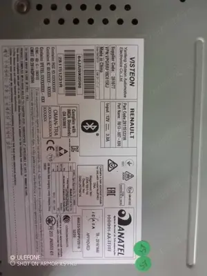 Vand radio cd cu mp3 + dislay renault clio 4 an 2018 pret 290 lei - imagine 3