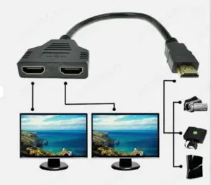  Splitter ( spliter, hub, switch ) HDMI 1 IN 2 OUT nou ! - imagine 2