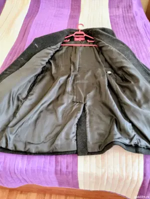 Palton nou Anne Klein original din 80% lână din SUA pentru femei mărimea 44  - imagine 2