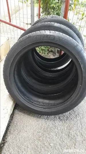 4 anvelope vara Michelin 215 45 18 ZR 18 93W  Dot 39 2017 Folosite 10.000 km  - imagine 9