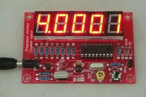 Frecventmetru 0-50Mhz +tester quartz nou ( kit sau montat ) !