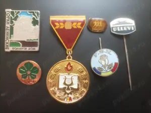 Lot 20 insigne românești și străine Mtv, Coca Cola, PSD