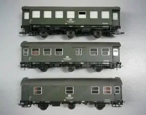 Garnitura 3 vagoane de lucru trenulet electric Roco H0